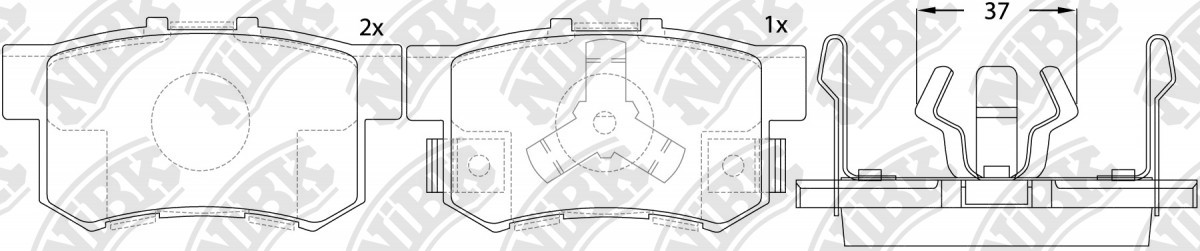 NiBK Brakes:: Application Cross Reference and Image for NiBK ...